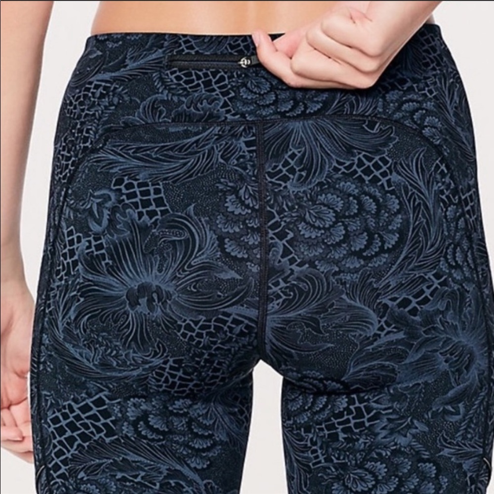 Lululemon speed up tight Nouveau Mach blue black - Picture 4 of 11